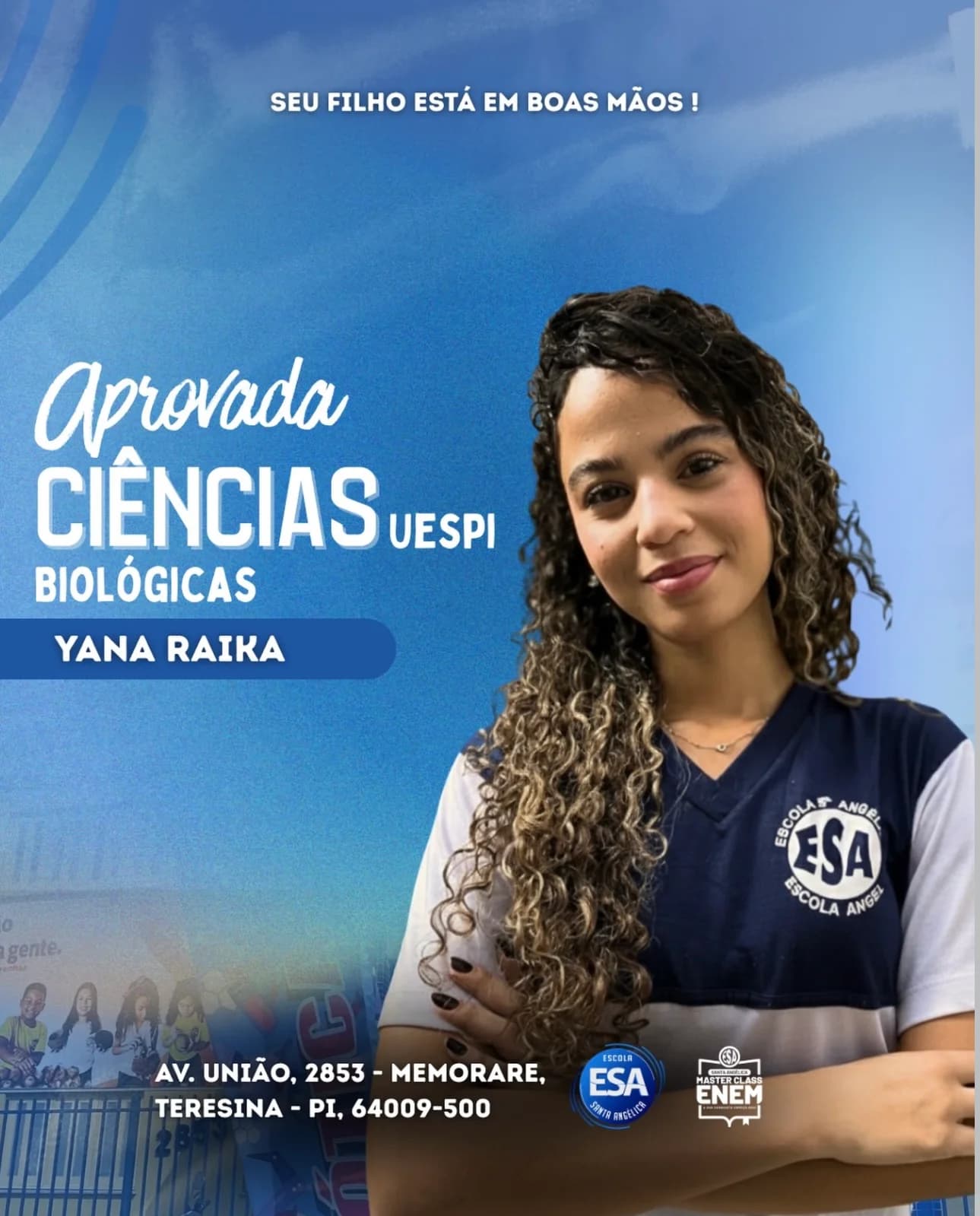 Yana Raika — Ciências Biológicas UESPI